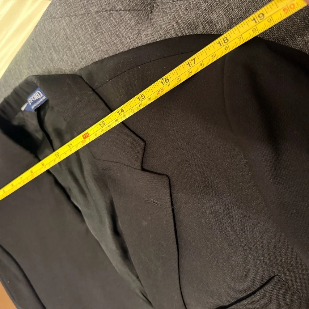 Stafford Mens Blazer Sport Coat Jacket 42S Travel Stretch Wool Blend Preowned G1